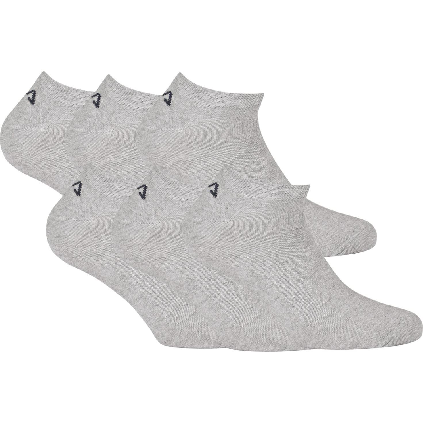 Thumbnail - FILA, Herren, Socken, Invisible Socks 3 Pack, Grau, (3er Pack, 35 - 38)