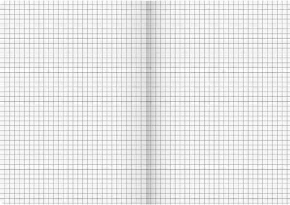 Immagine prodotto Quaderno Vivendi Lineatur 7 a scacchi DIN A4 senza margini, 32 fogli (A4, Quadretti)
