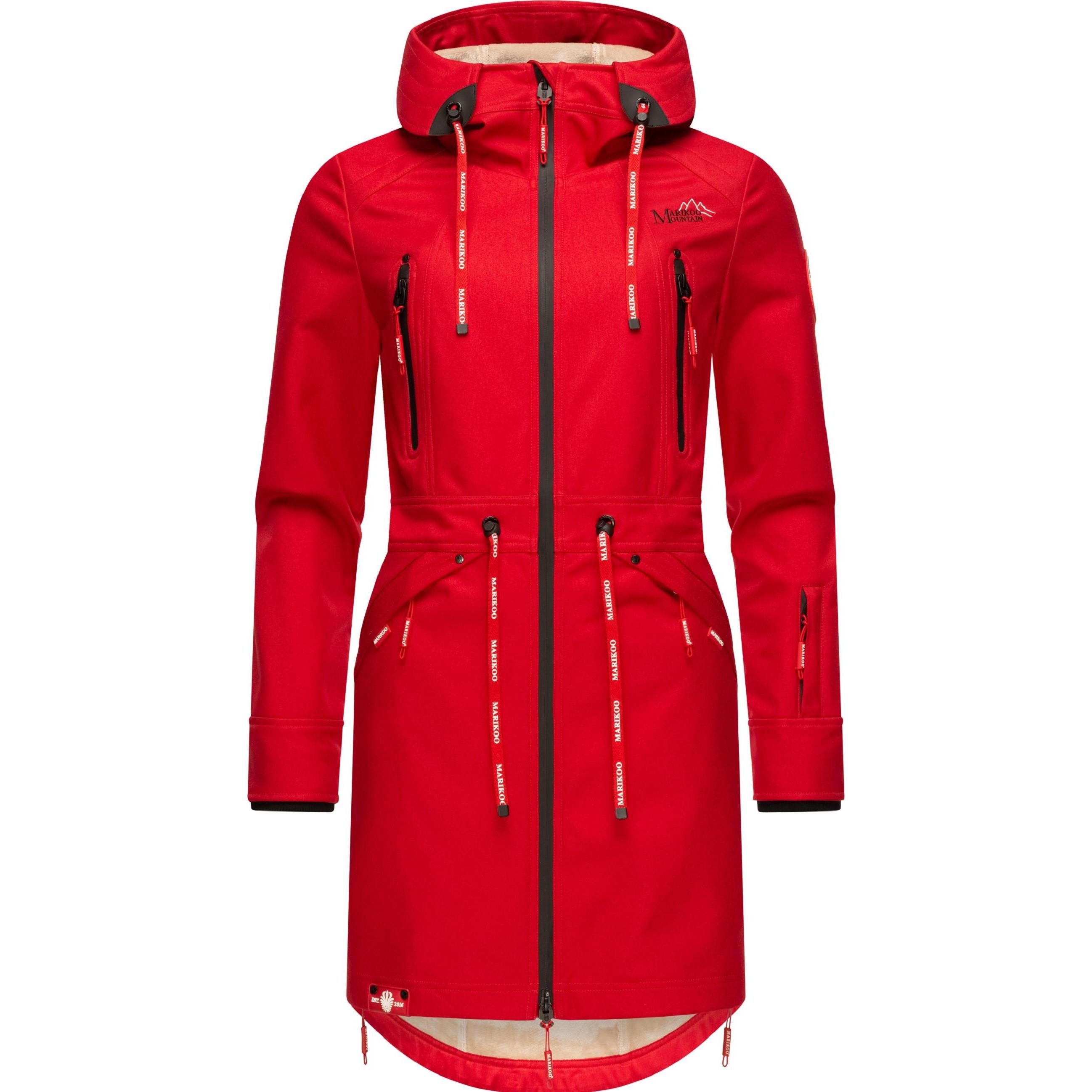 Marikoo, Damen, Jacke, Racquellee (M), Rot, M
