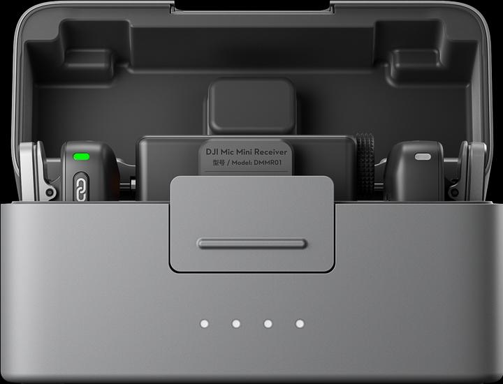 Actual product image DJI Mic Mini (2 TX 1 RX Charging Case)