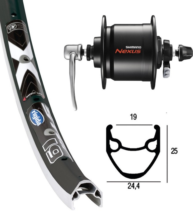 Image du produit Ryde X-Star 19 (Roue avant, 26")