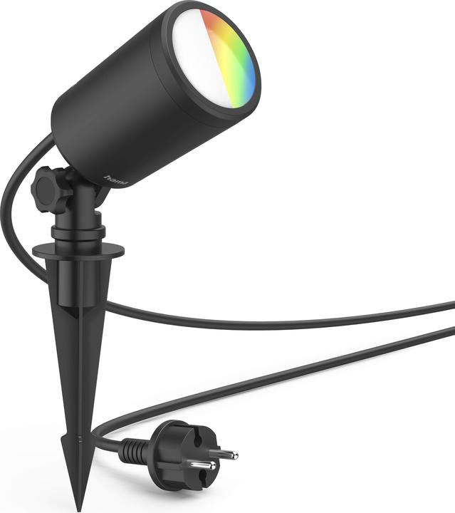 Hama WLAN garden light incl. ground spike, waterproof, coloured, dimmable (450 lm, IP65)