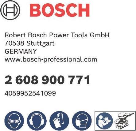 Produktbild Bosch Professional Zubehör EXPERT M480 Schleifnetz für Schwingschleifer, 115 x 230 mm, G 100, 50-tlg. (100)