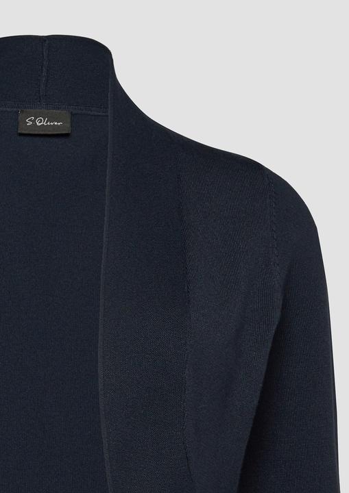 Produktbild S.Oliver Strickjacke Offene Feinstrick-Jacke mit 3/4-Ärmeln (36)