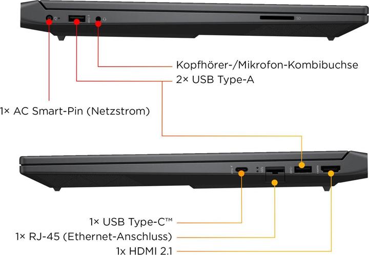 Produktbild HP VICTUS 15-fa2157ng (15.60", 24 GB, 512 GB, DE)