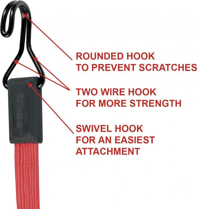 Actual product image Master Lock Rubber tension cable