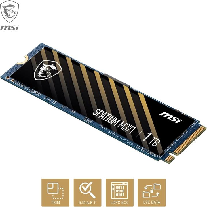 Produktbild MSI M371 NVMe M.2 (1000 GB, M.2 2280)