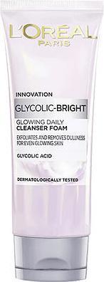 Image du produit L'Oréal Paris Mousse nettoyante quotidienne Glycolic-Bright Glowing (Mousse nettoyante, 100 ml)