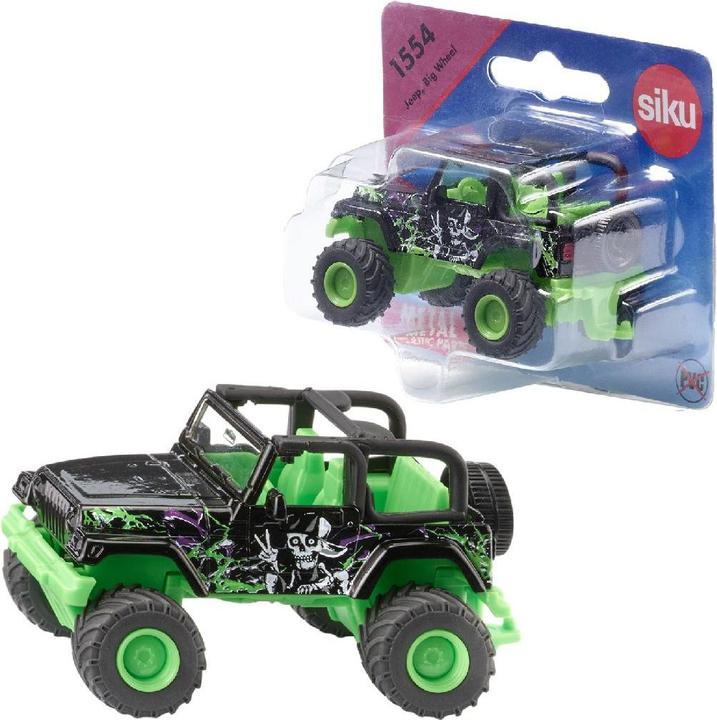 Actual product image Siku 1554 Jeep "Big Wheel"