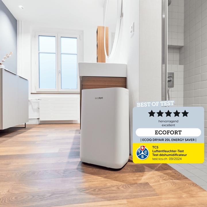 Image du produit ecofort ecoQ DryAir 20L Energy Saver (50 m², 20 l/24h)