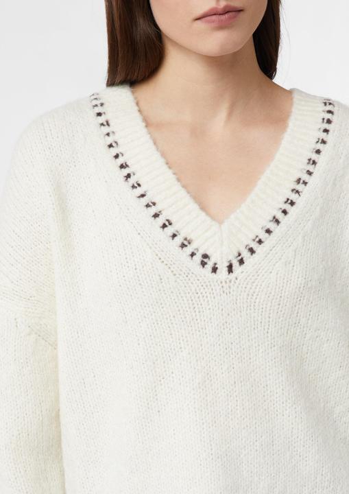 Produktbild Comma Strickpullover Lässiger Strickpullover aus Alpaka-Wollmix (XS)