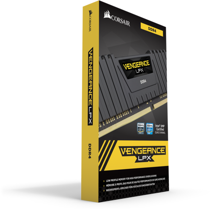 Productafbeelding Corsair Vengeance LPX (4 x 8GB, 2666 MHz, DDR4 RAM, DIMM 288 pin)
