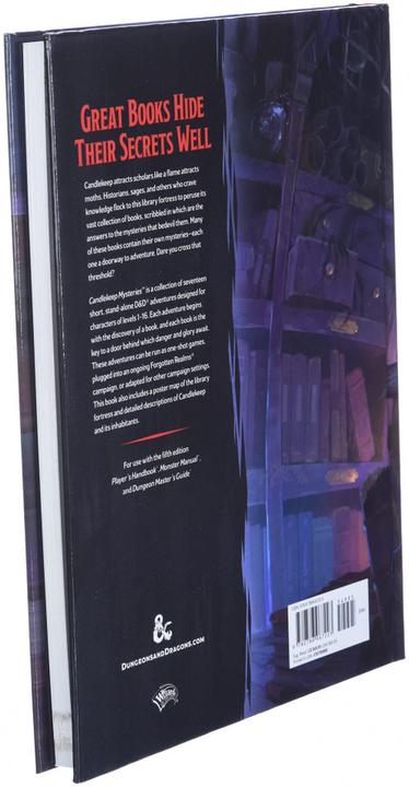 Immagine prodotto Dungeons & Dragons - 5a Edizione - I misteri di Candlekeep (WTCC9278) (Inglese)