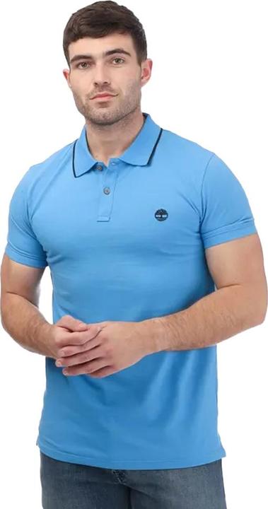 Actual product image Timberland Unisex Adult Printed Short-Sleeved Polo Shirt (S)