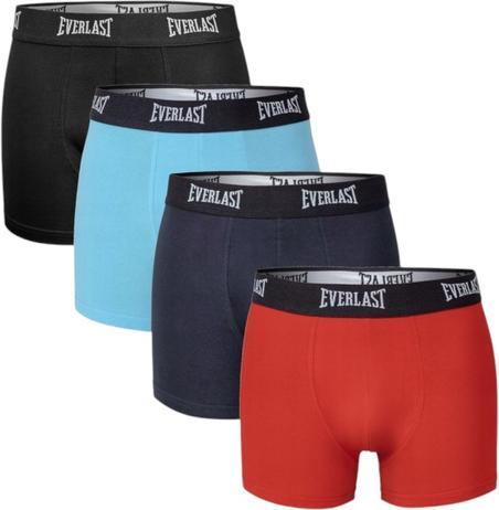 Everlast Herren-Boxershorts, 4er-Pack, mehrfarbig (L, pack of 4)