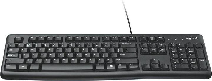 Actual product image Logitech K120 For Business Keyboard (RU Layout) (Without keyboard layout, Cable)