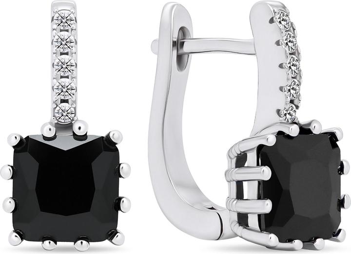 Produktbild Brilio Silver - Original silver earrings withack zircons EA670WBC