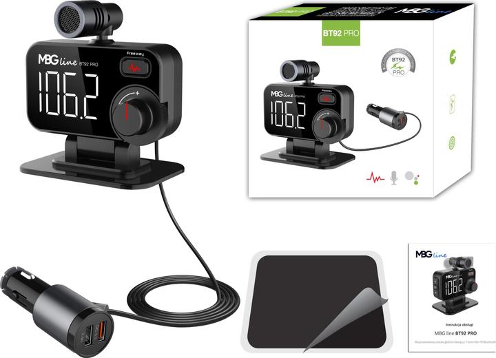 Actual product image MBG Line Car Transmitter BT92 PRO