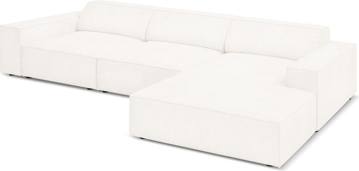 Actual product image Micadoni Boucle Right Corner Sofa, "Jodie", 4 Seats, 284x166x70Made in Europe (Corner sofa)