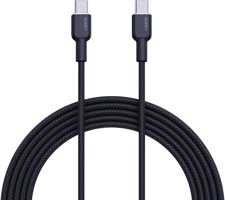 Produktbild Aukey USB-C - USB-C cable, PD 60W, 1 m (1 m, USB 3.2 Gen 1, 60 W)