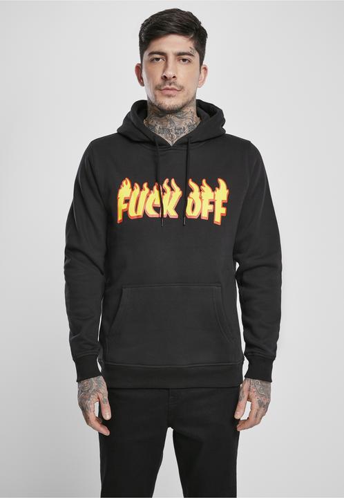 Produktbild Mister Tee Fuck Off Flames Hoody (S)