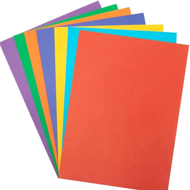 Actual product image Baker Ross Rainbow - 126-pack A4 paper and cardboard (126 x)
