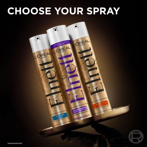 Produktbild L'Oréal Paris L'Oreal Paris Elnett Anti-Brassiness Color-Correcting Purple Micro-Diffusion Hairspray 300 Ml (300 ml)
