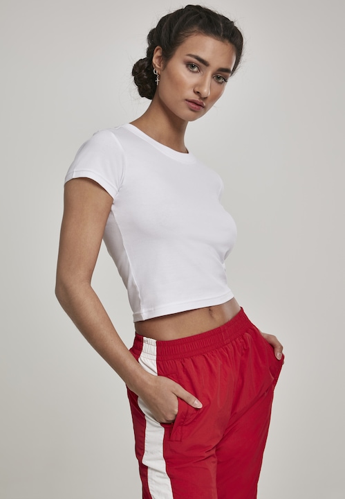 Produktbild Urban Classics Ladies Stretch Jersey Cropped Tee (M)