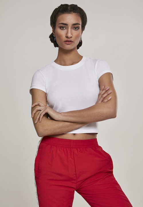Produktbild Urban Classics Ladies Stretch Jersey Cropped Tee (M)