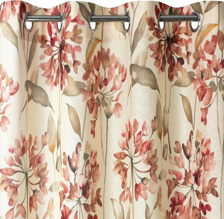 Actual product image Eurofirany ZAS / JENNY / NAT + ROSE 140X250 TRANS (140 x 250 cm)