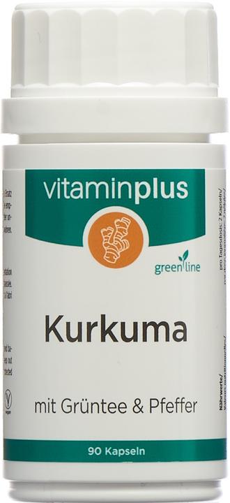 Actual product image Vitaminplus Turmeric Caps (90 Piece, Capsules)