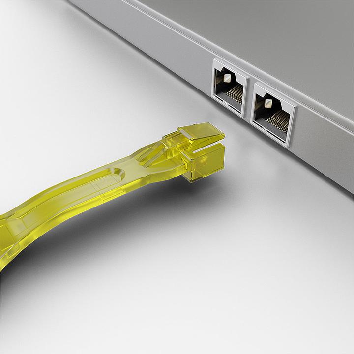 Produktbild Lindy RJ45 Port Blockers x 10 Yellow