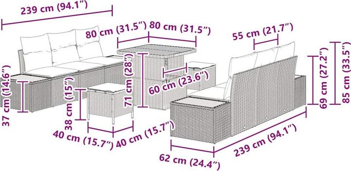 Produktbild vidaXL Makenna