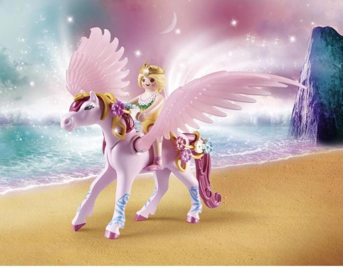 Produktbild Playmobil Einhornkutsche mit Pegasus (71002, Playmobil Magic)