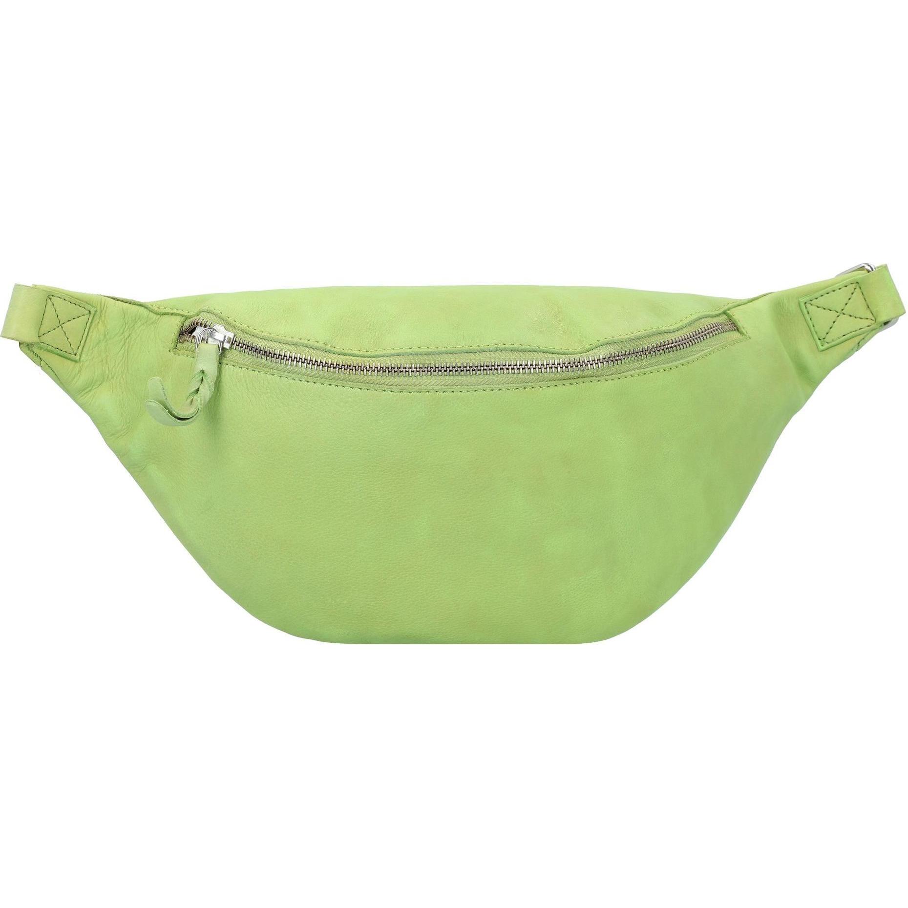 Taschendieb, Bauchtasche, Kohlmarkt 107 Gürteltasche Leder 36 cm, Grün