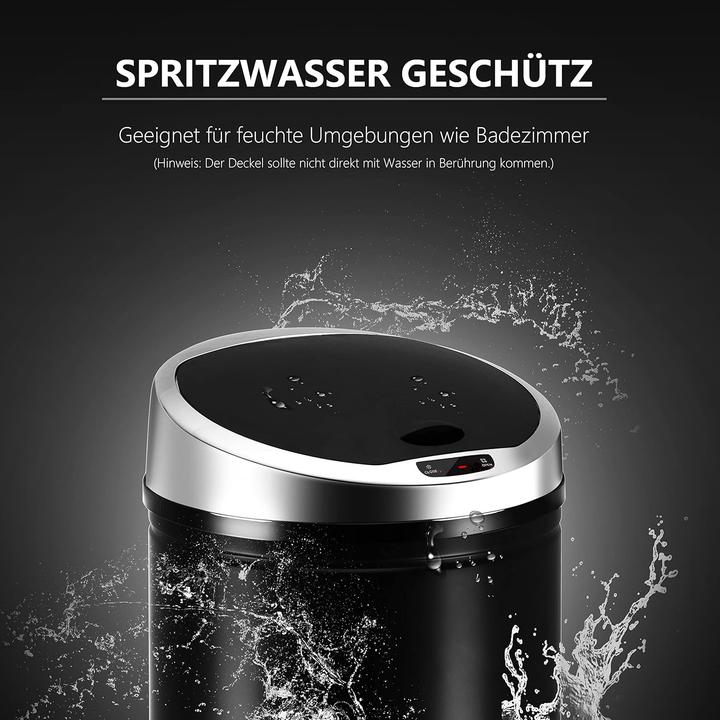 Image du produit Ribelli Mülleimer mit Sensor und LED-Funktionsanzeige (30 l)