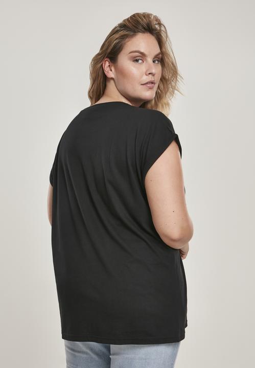 Produktbild Urban Classics Ladies Organic Extended Shoulder Tee (5XL)