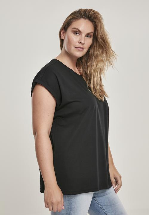 Produktbild Urban Classics Ladies Organic Extended Shoulder Tee (5XL)