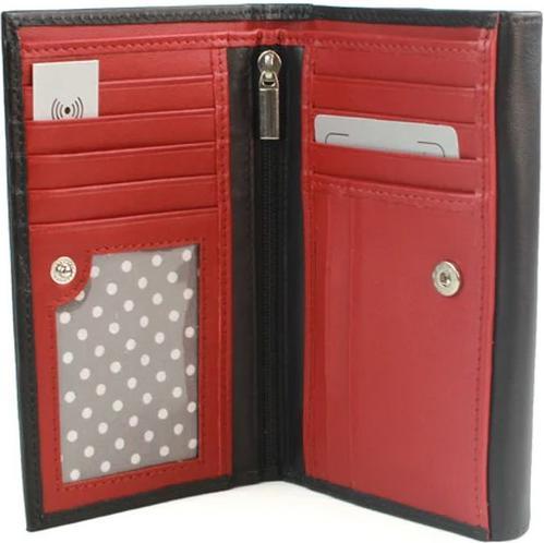 Actual product image Eastern Counties Leather Bridget leather wallet contrast