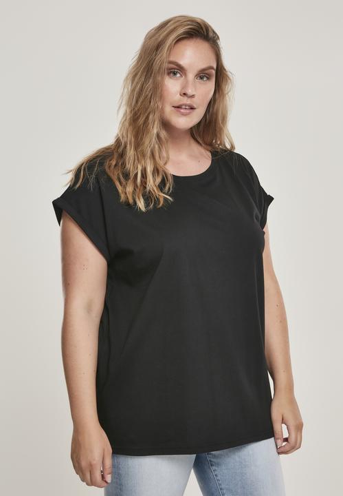 Produktbild Urban Classics Ladies Organic Extended Shoulder Tee (5XL)