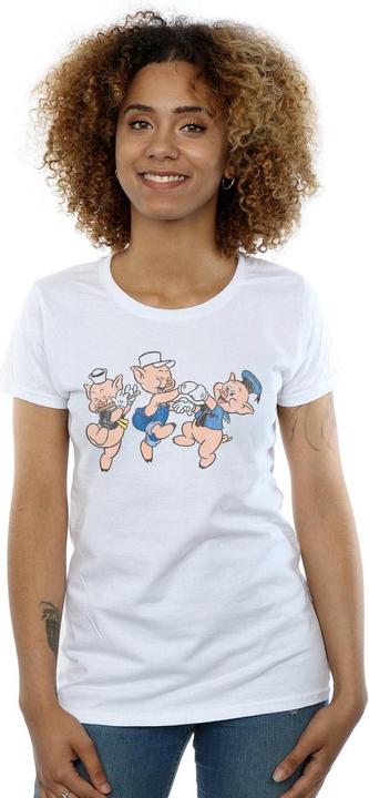 Image du produit Disney - T-shirt THREE LITTLE PIGS HAVING FUN - Femme (S)
