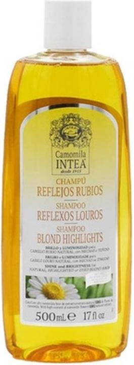 Inteacosmetics Camomila Intea Blonde Highlights Shampoo für blondes Haar 500ml (500 ml, Flüssiges Shampoo)