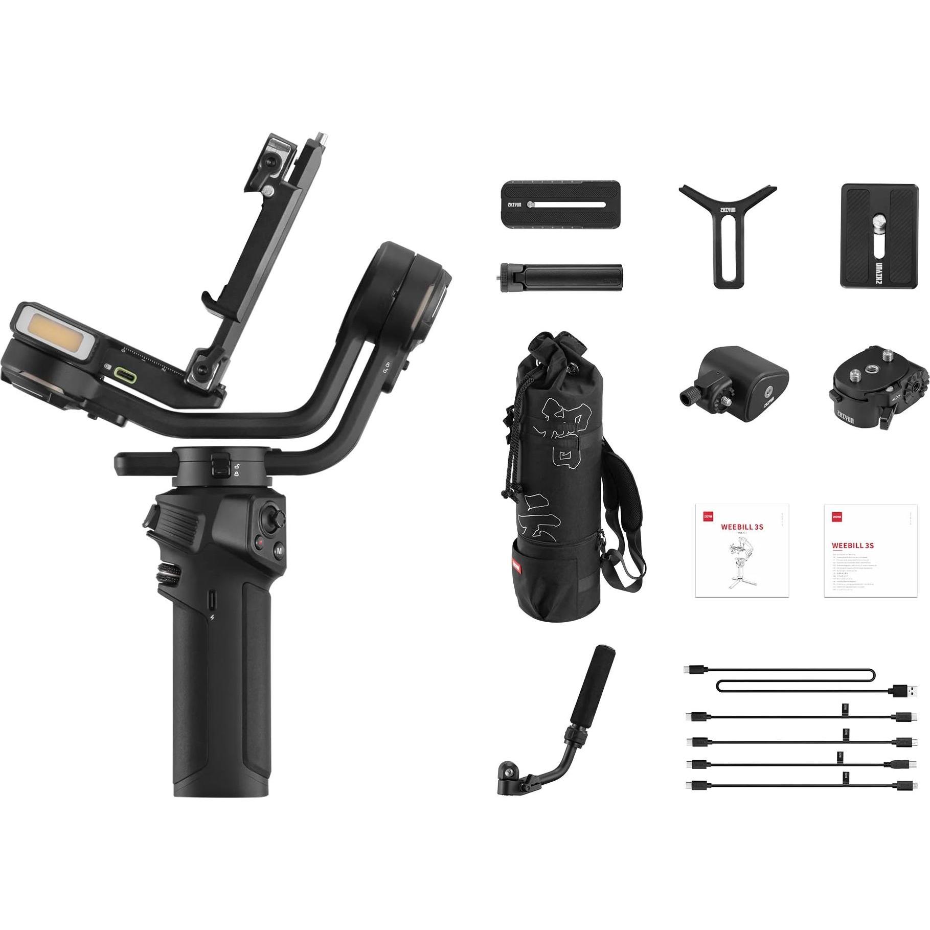 Zhiyun Weebill 3S Combo (Systemkamera, Spiegelreflexkamera, 3 kg) (C020127ABR1)