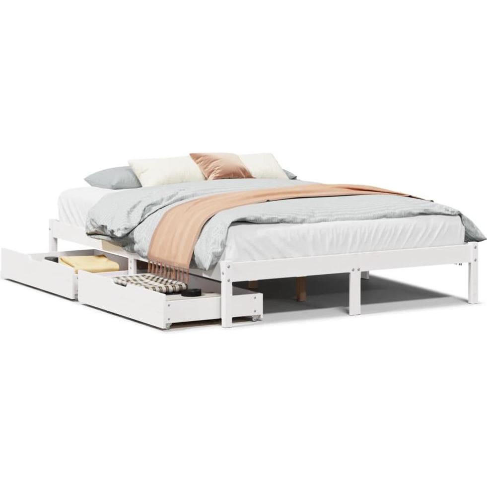 VidaXL, Bett, Bett ohne Matratze (150 x 200 cm)