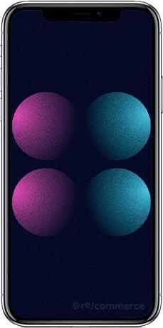 Actual product image Re!commerce iPhone X (64 GB, Silver, 5.80", 12 Mpx, Single SIM, A / Like new)