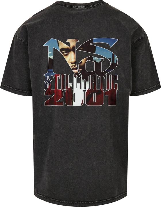 Produktbild Mister Tee Nas Stillmatic Acid Washed Oversize Tee - 89293 (S)