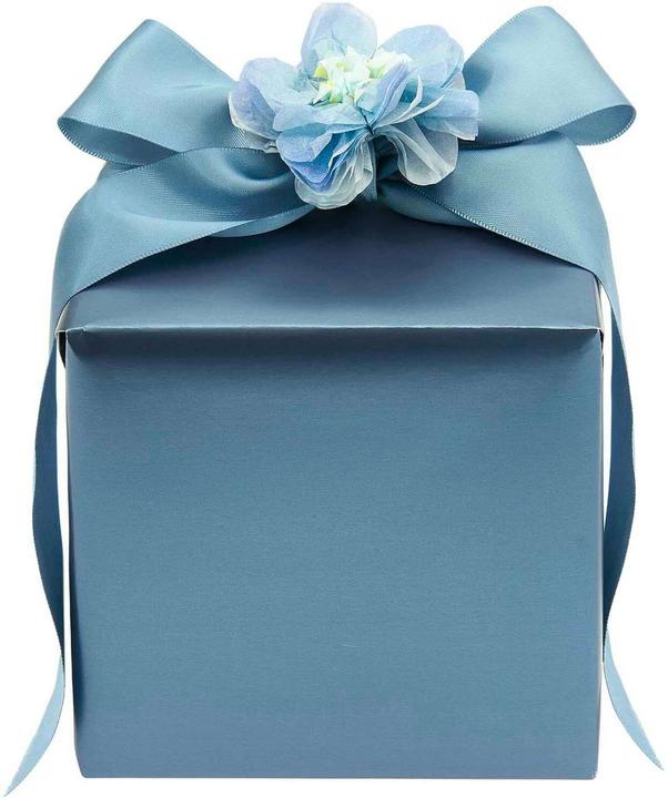 Actual product image Rico Design Geschenkpapier Metallic Blau, Matt, FSC (1x)