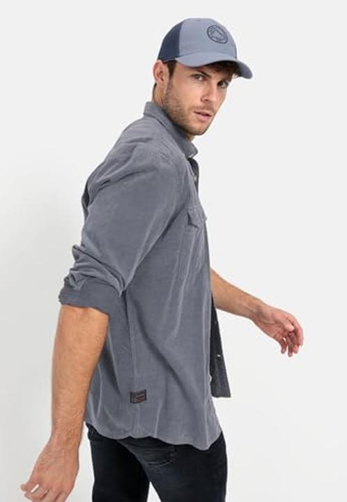Produktbild Camel Active Langarm Hemd in Regular Fit aus Cord (XXL)