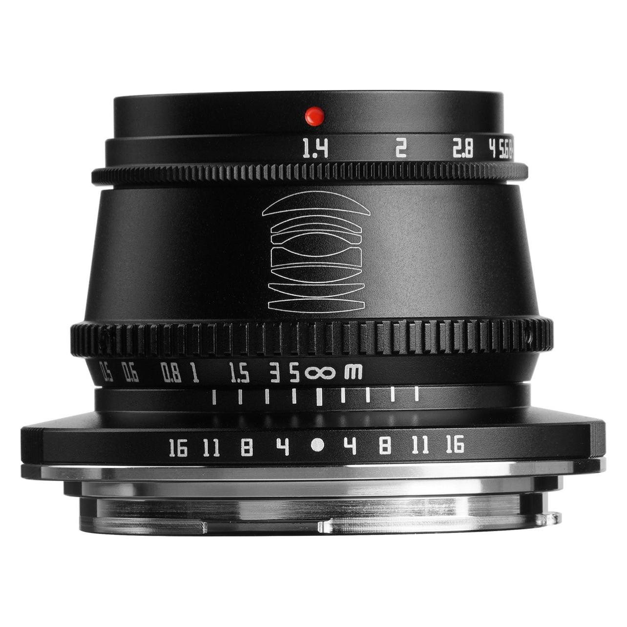 TTArtisan 35mm F/1, 4 Für Canon Rf (Aps-C) (Canon Rf, Aps-C / Dx), Objektiv, Schwarz