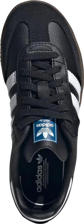 Image du produit Adidas Samba OG Schuhe mit elastischen Schnürsenkeln – Kinder Schwarz (32)